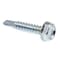 Prime-Line Sheet Metal Screw, Self-Dril Ind HexWash Head No. 10X1in ZincPlt CaseHardSteel 50PK 9032447 - alternate 1